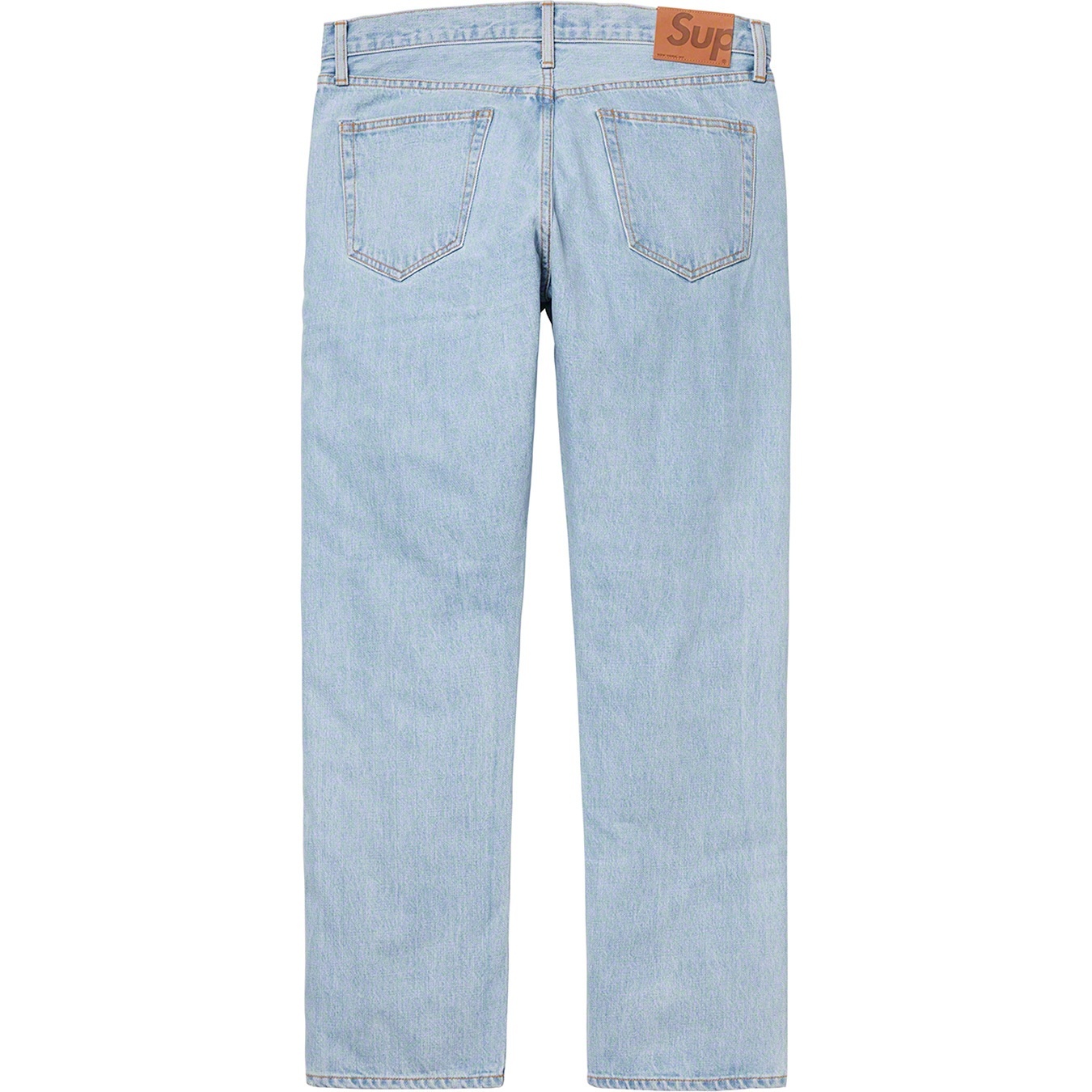 Stone Washed Slim Jean view 3